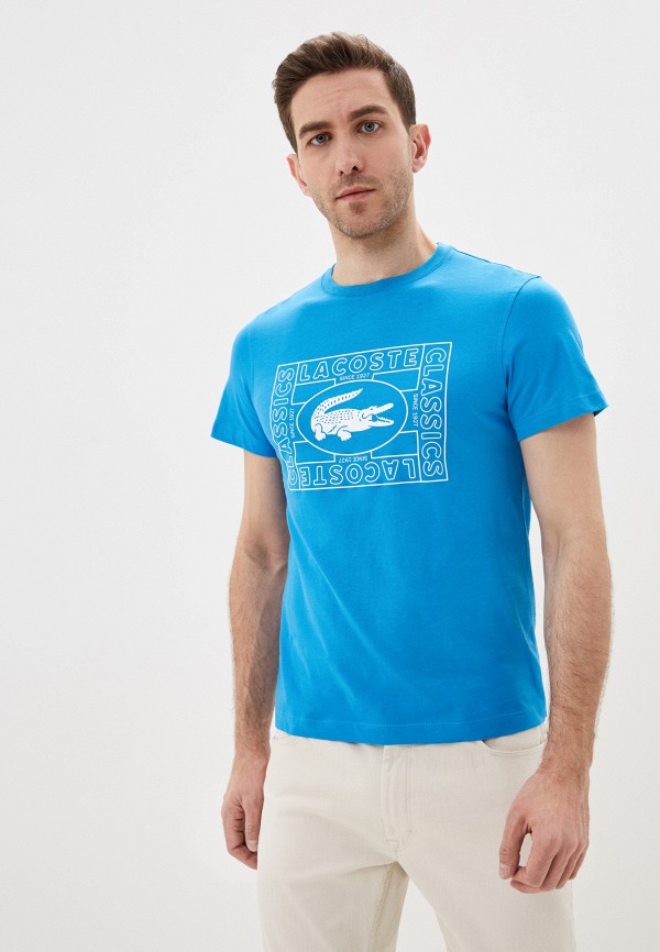 

Футболка Lacoste, Голубой