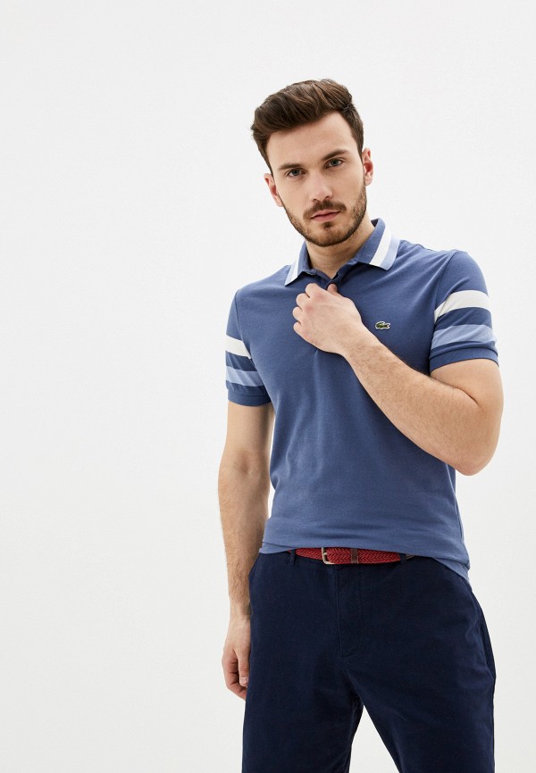 

Поло Lacoste, Синий