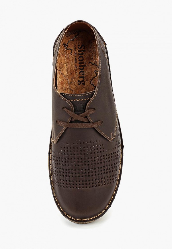 Туфли Shoiberg цвет коричневый  Фото 4