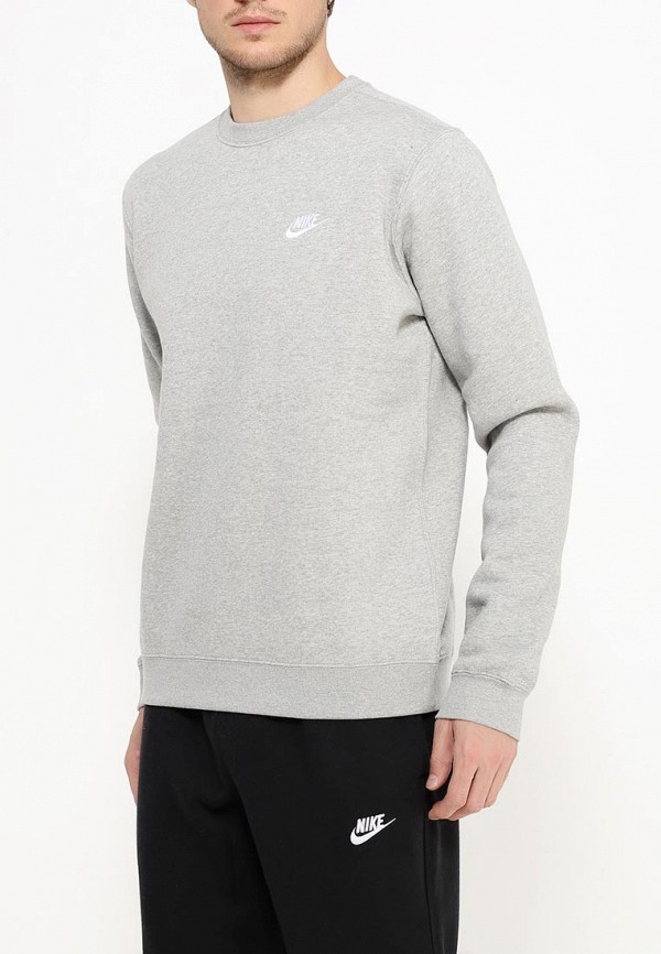 

Свитшот Nike, Серый, Nike MP002XM23UG5