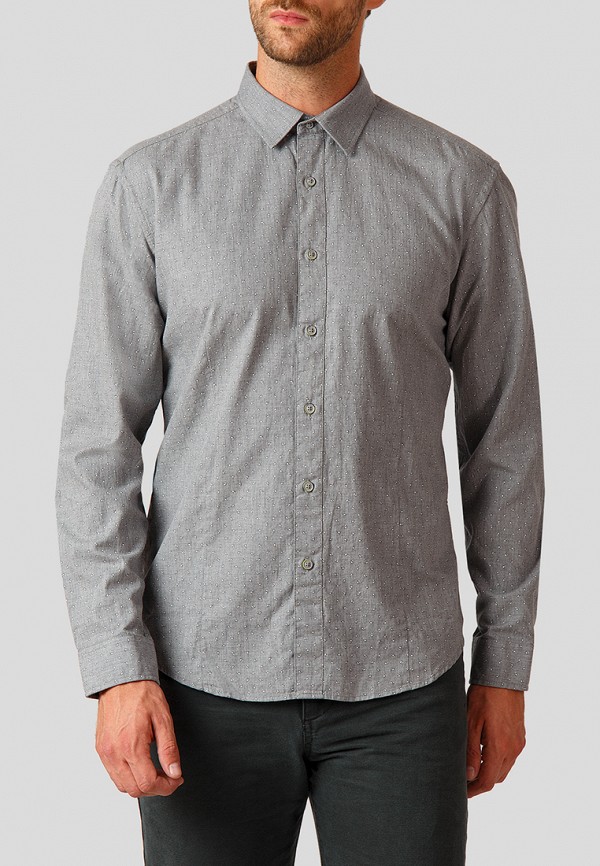 Рубашка Finn Flare цвет серый 