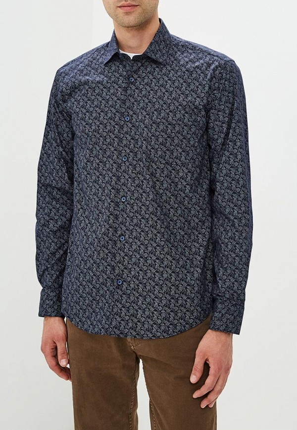 

Рубашка Bawer, Синий, Classic Fit