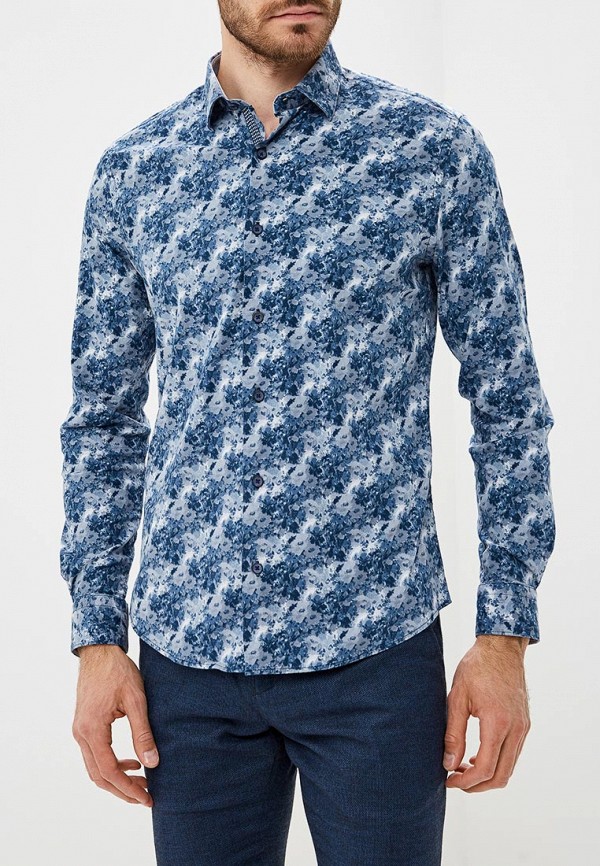 

Рубашка Bawer, Синий, Regular Fit