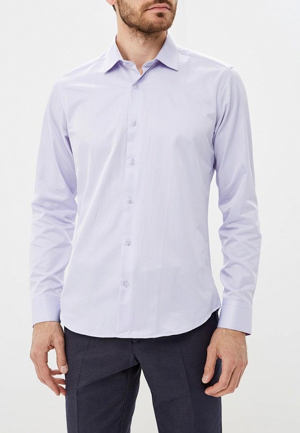 

Рубашка Bawer, Фиолетовый, Regular Fit