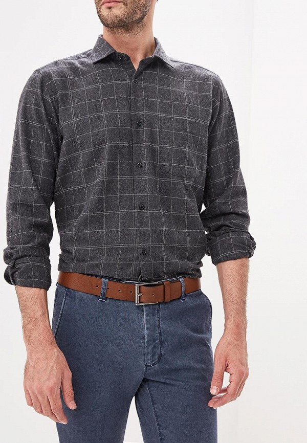 

Рубашка Bawer, Серый, Classic Fit
