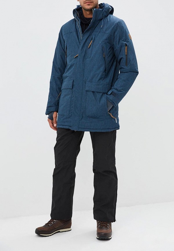 Куртка горнолыжная Snow Headquarter цвет бирюзовый  Фото 2