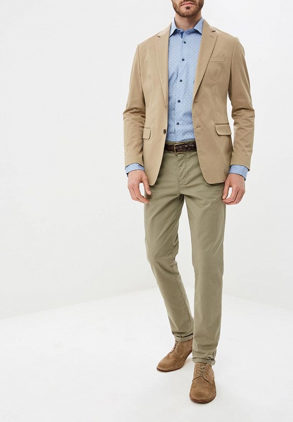 

Рубашка Bawer, Голубой, Classic fit