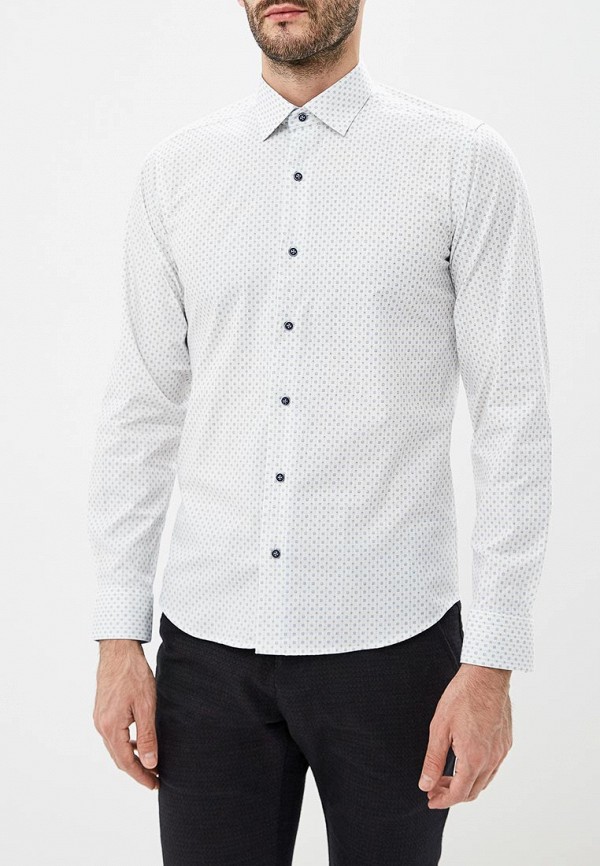 

Рубашка Bawer, Белый, Slim Fit
