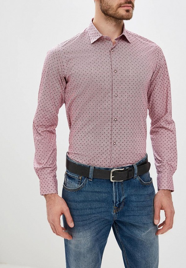 

Рубашка Bawer, Slim Fit, Розовый