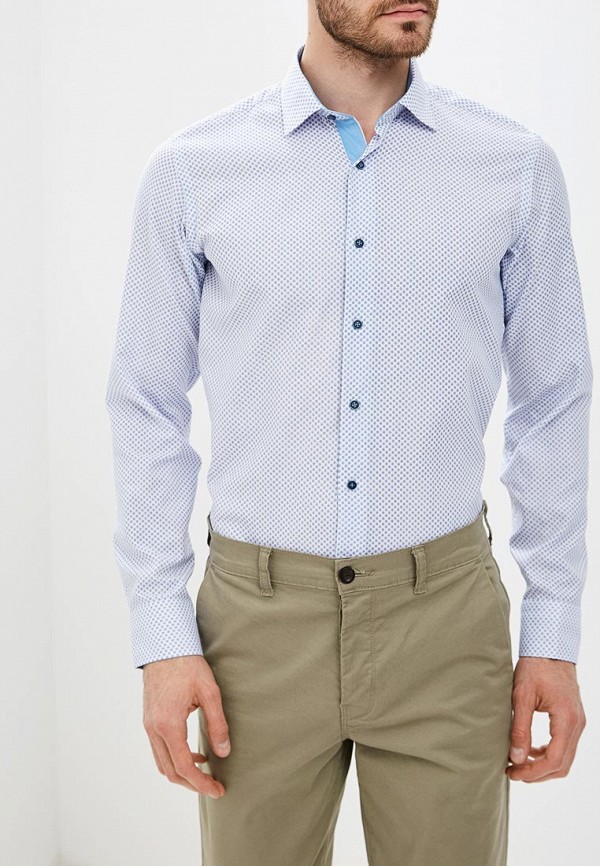 

Рубашка Bawer, Голубой, Regular Fit
