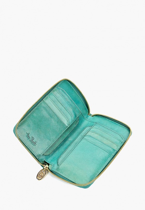 Кошелек Tony Perotti бирюзовый, размер 00, фото 3