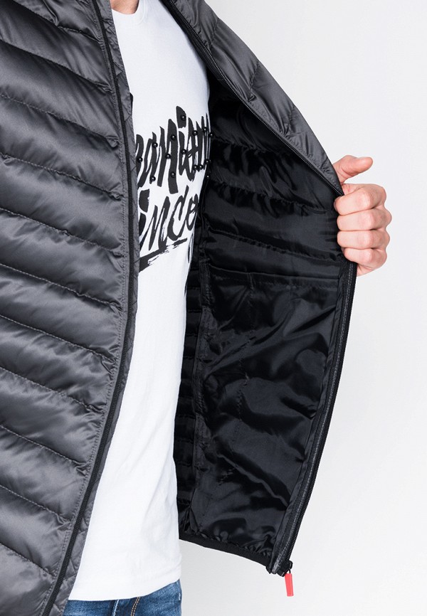 Куртка утепленная Ombre цвет серый  Фото 4