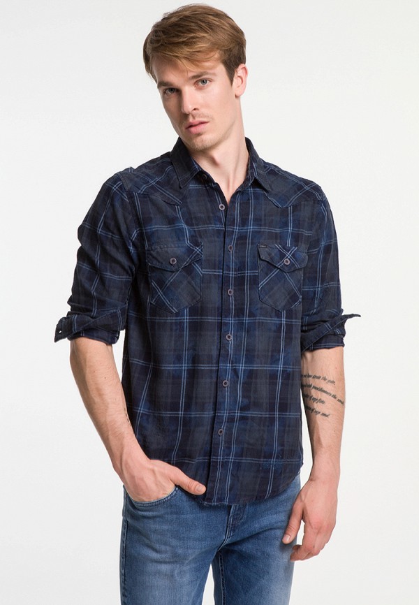 

Рубашка LTB, Синий, INIAS NAVY RUSTY PLAID WASH