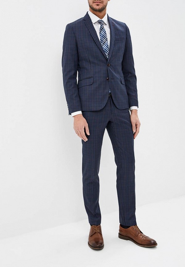

Костюм классический Bazioni, Синий, Ultra slim fit