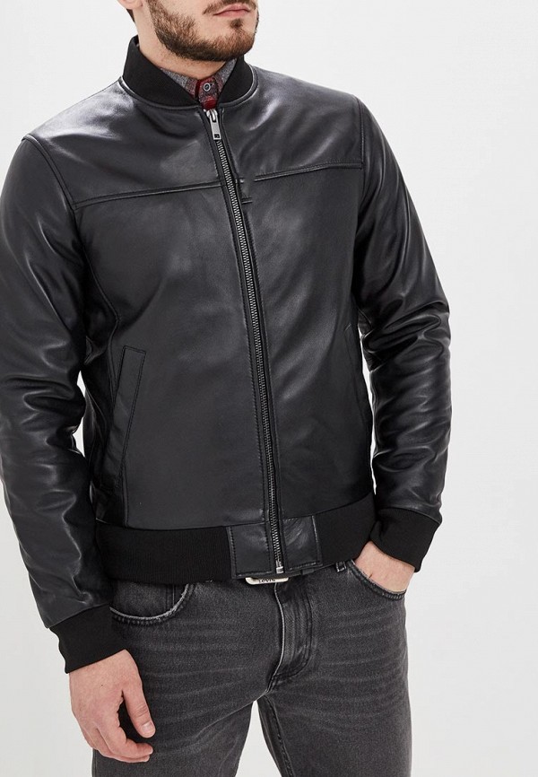 

Куртка кожаная Urban Fashion for Men, Черный