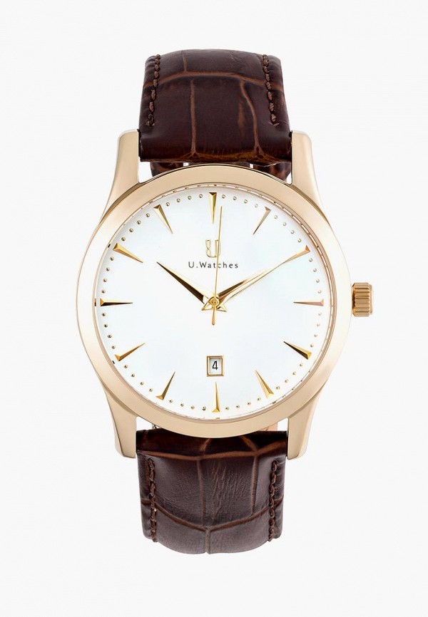 

Часы U.Watches, Double U, Коричневый