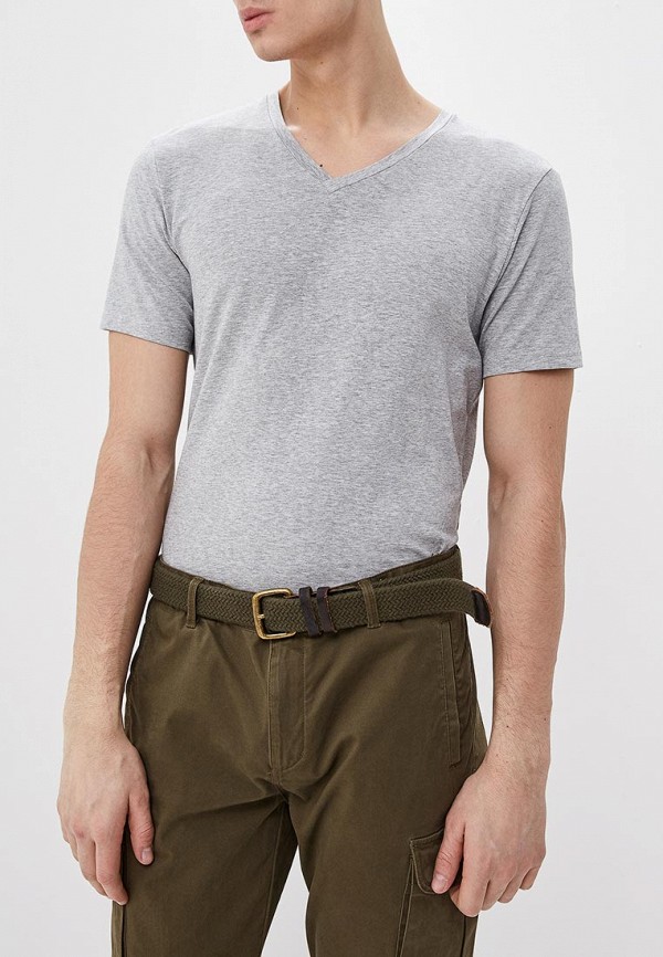 

Футболка Bread & Boxers, Серый, V-Neck