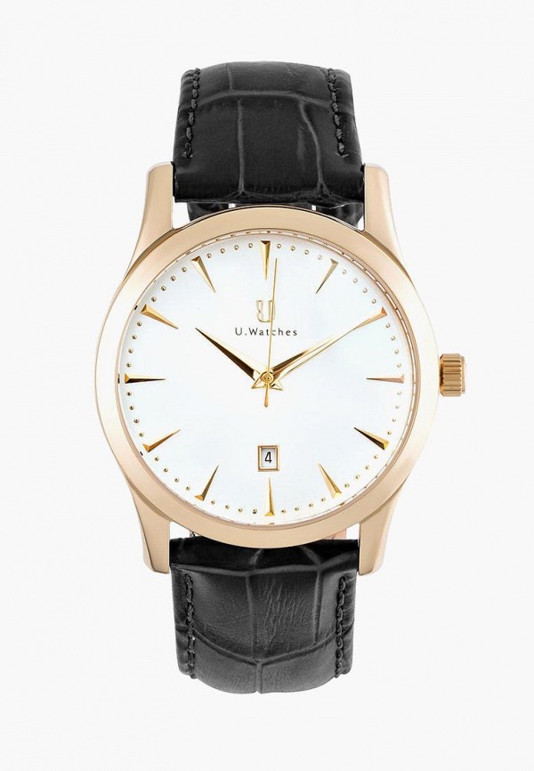 

Часы U.Watches, Черный, Double U