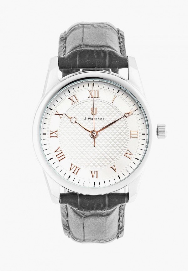 

Часы U.Watches, Черный, Double U
