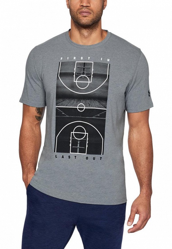 

Футболка спортивная Under Armour, Серый, Under Armour MP002XM24879
