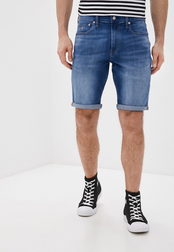 

Шорты джинсовые Calvin Klein Jeans, Синий