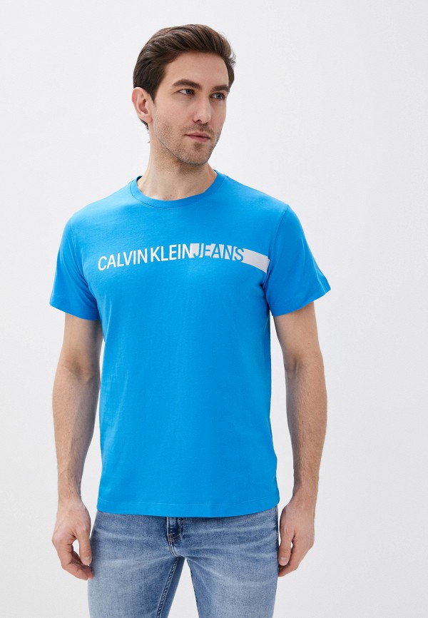 

Футболка Calvin Klein Jeans, Голубой