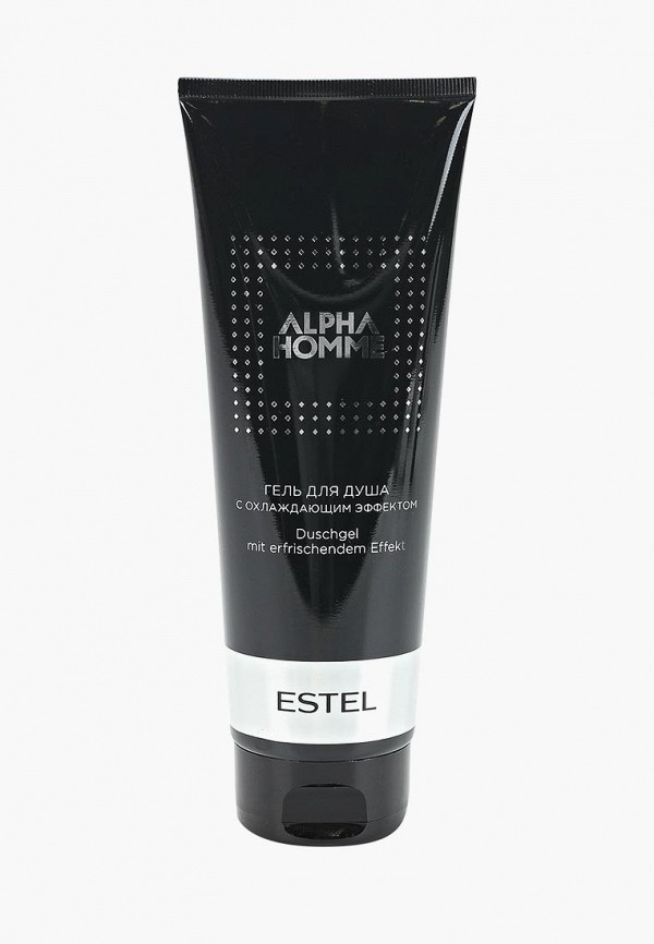 

Гель для душа Estel, Черный, ALPHA HOMME ESTEL PROFESSIONAL с охлаждающим эффектом 250 мл
