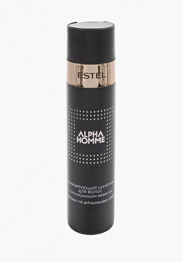 

Шампунь Estel, Черный, ALPHA HOMME тонизирующий ESTEL PROFESSIONAL с охлаждающим эффектом 250 мл