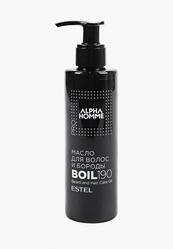 

Масло для бороды Estel, Черный, ALPHA HOMME PRO для волос и бороды ESTEL PROFESSIONAL 190 мл