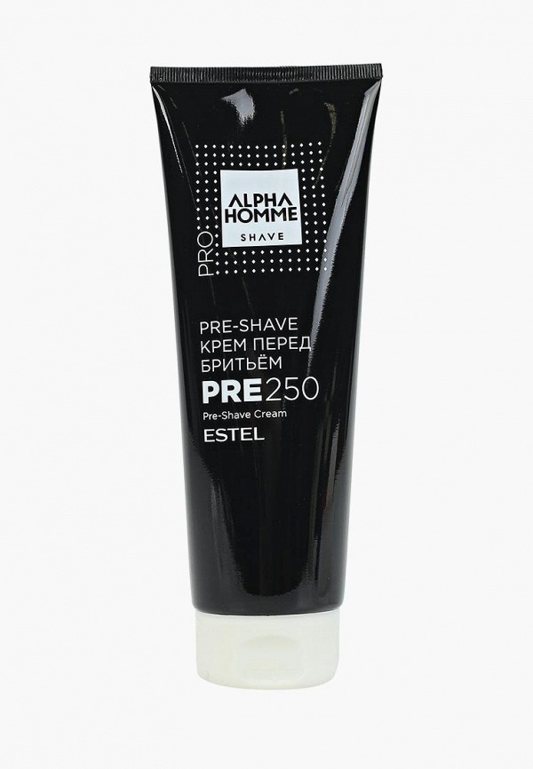 

Крем для бритья Estel, Черный, ALPHA HOMME PRO SHAVE перед бритьем ESTEL PROFESSIONAL pre-shave 250 мл