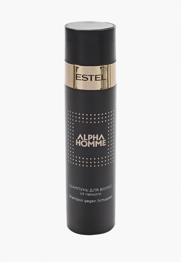 

Шампунь Estel, Черный, ALPHA HOMME против перхоти ESTEL PROFESSIONAL 250 мл