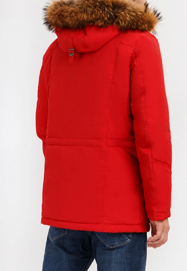 Куртка утепленная Finn Flare цвет красный  Фото 3