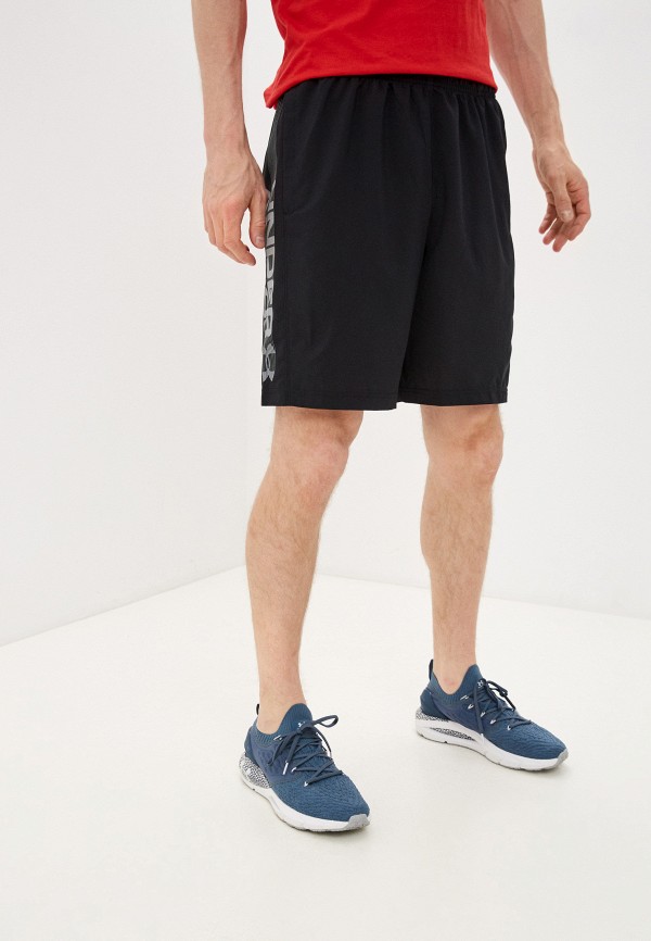 

Шорты спортивные Under Armour, Черный, Wordmark Graphic 20cm Woven
