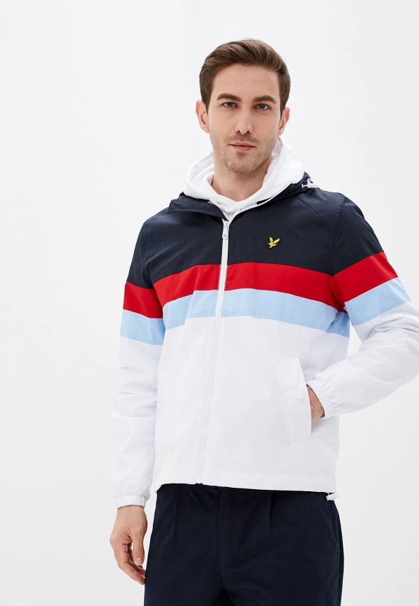 

Ветровка Lyle & Scott, Белый, Contrast Panel Yoke Jacket