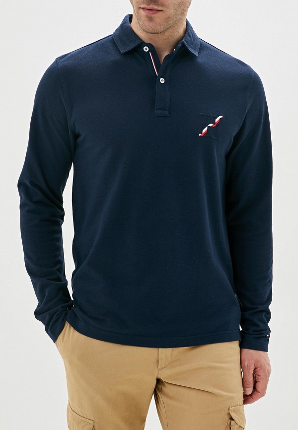 

Поло Tommy Hilfiger, Синий, Tommy Hilfiger MP002XM24STC