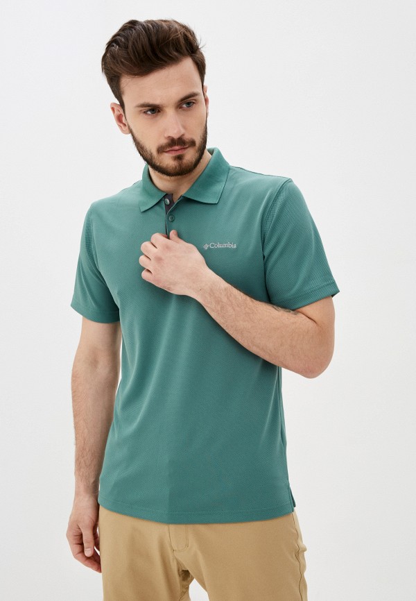 

Поло Columbia, Зеленый, Utilizer™ Polo