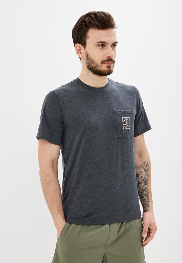 

Футболка спортивная Columbia, Серый, Outdoor Elements™ Pocket Tee