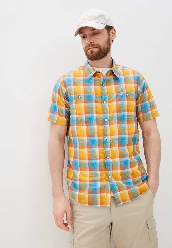 

Рубашка Columbia, Оранжевый, Leadville Ridge™ SS Shirt II