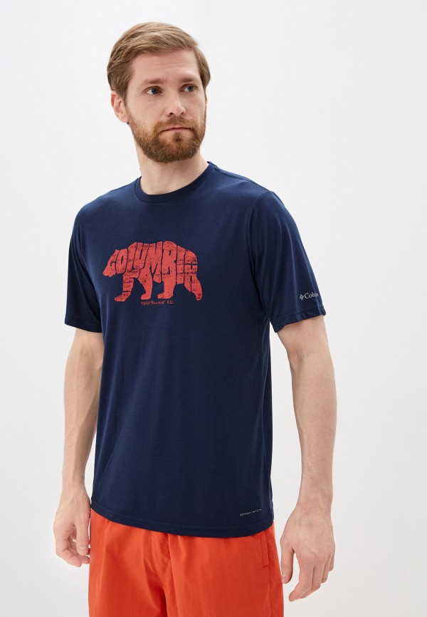 

Футболка Columbia, Синий, Terra Vale™ II SS Tee