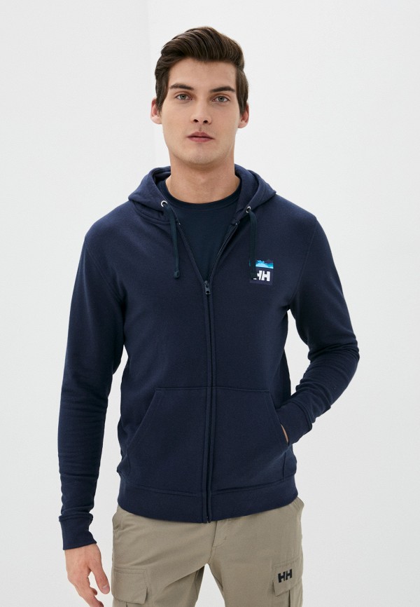 

Толстовка Helly Hansen, Синий, NORD GRAPHIC FZ HOODIE