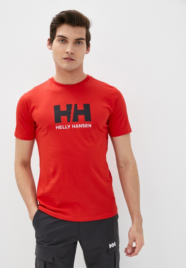 

Футболка Helly Hansen, Красный, HH LOGO T-SHIRT