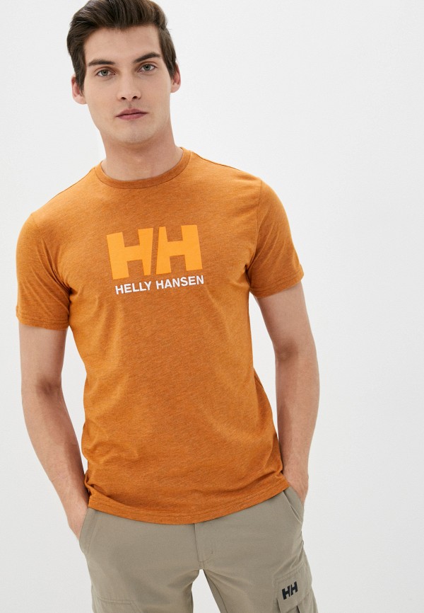 

Футболка Helly Hansen, Оранжевый, HH LOGO T-SHIRT