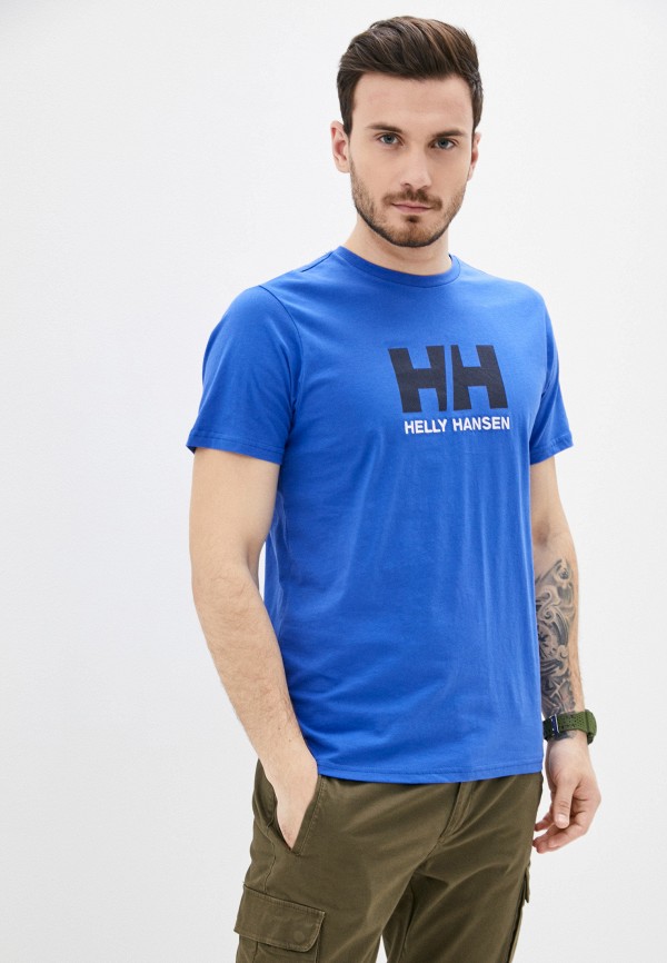 

Футболка Helly Hansen, Синий, HH LOGO T-SHIRT