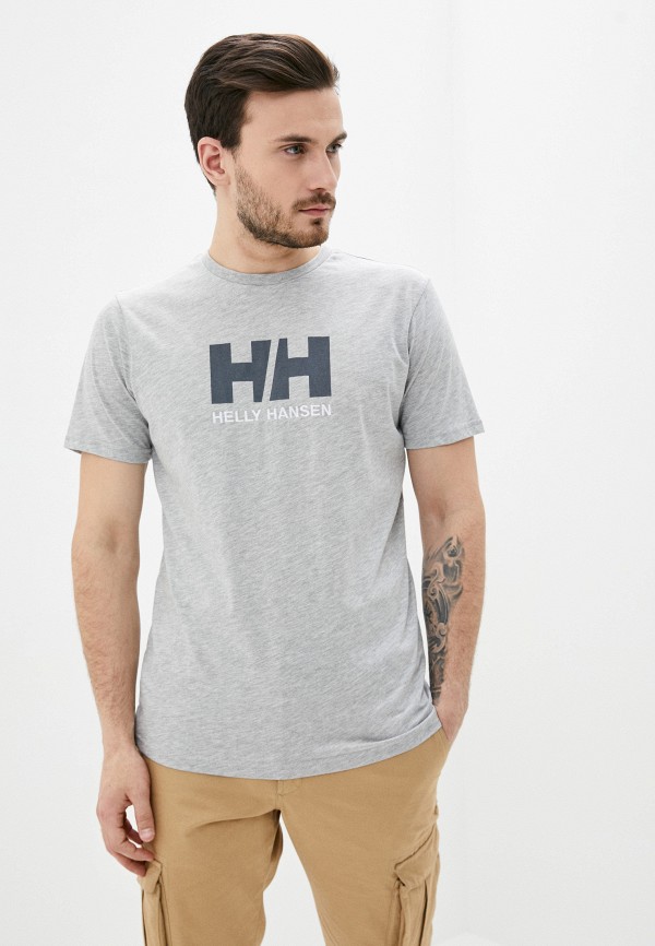 

Футболка Helly Hansen, Серый, HH LOGO T-SHIRT