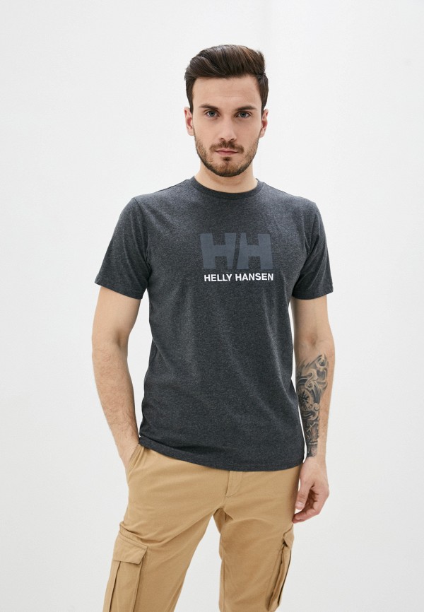 

Футболка Helly Hansen, Серый, HH LOGO T-SHIRT