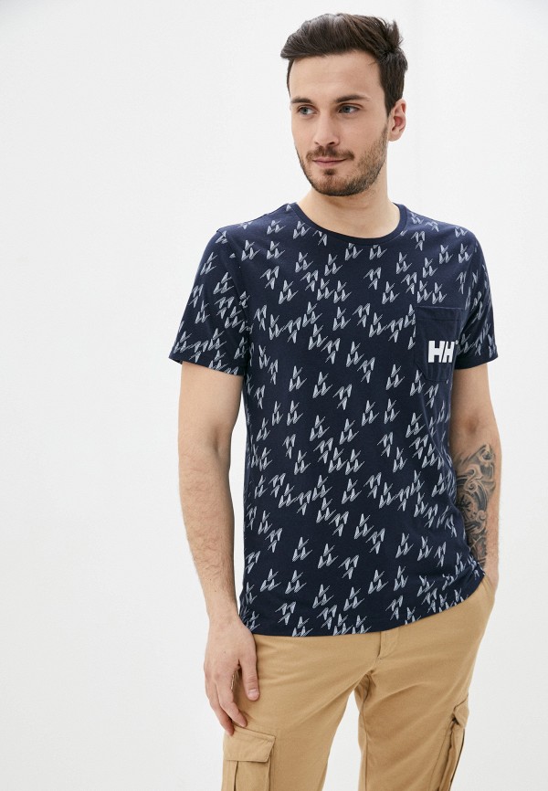 

Футболка Helly Hansen, Синий, FJORD T-SHIRT