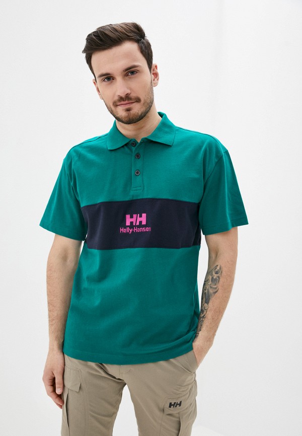 

Поло Helly Hansen, Бирюзовый, YU20 SS POLO