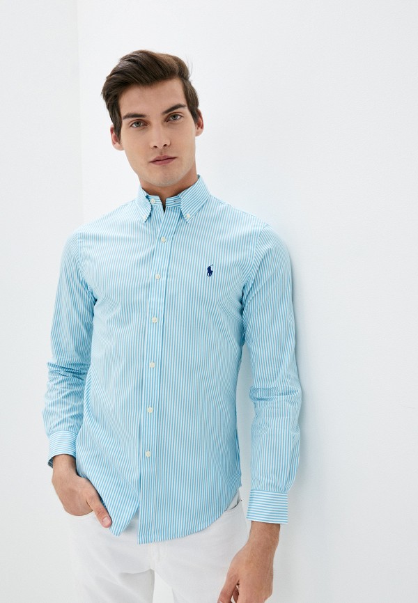 

Рубашка Polo Ralph Lauren, Голубой, 710787320015