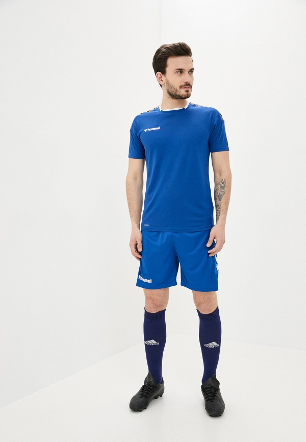 

Футболка спортивная Hummel, Синий, hmlAUTHENTIC POLY JERSEY