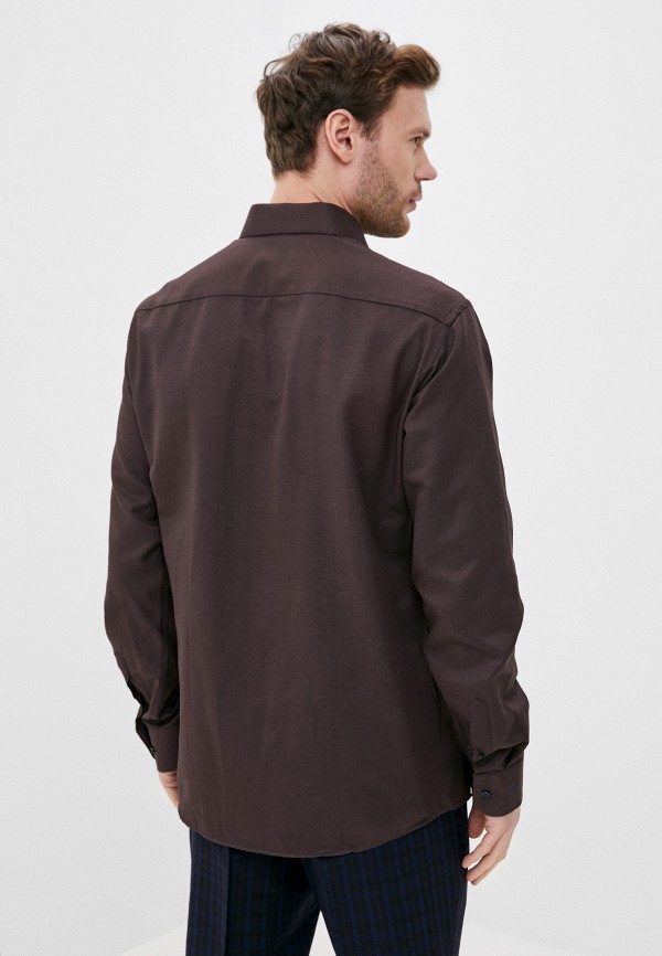Рубашка Bazioni цвет коричневый  Фото 3